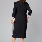 Alexa™ Elegant V-neck dress