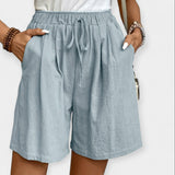 Anaïs - Chic Solid Trousers