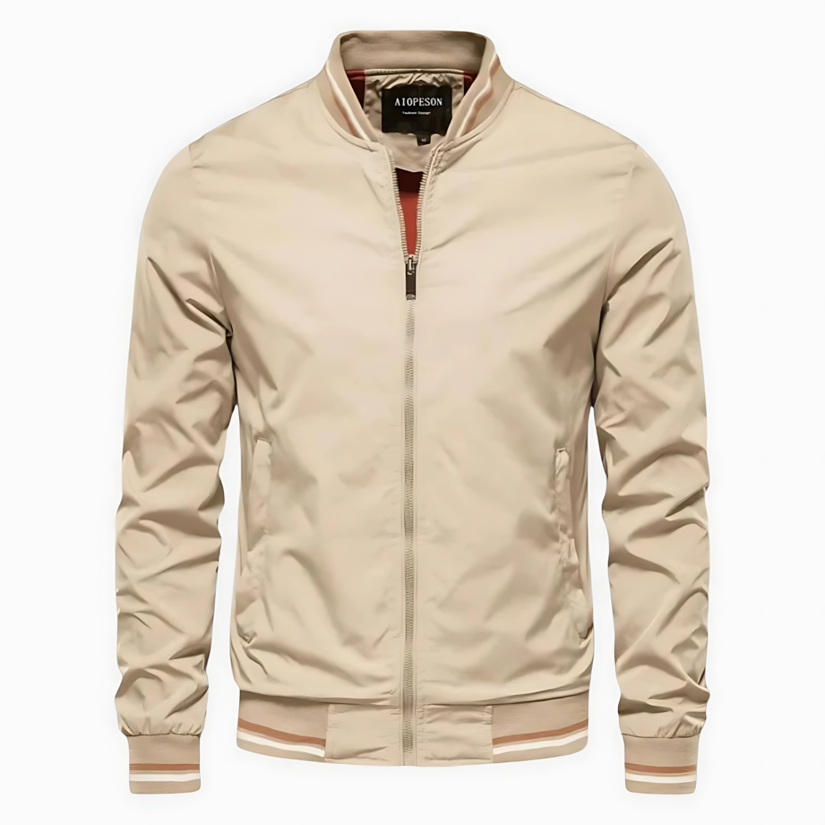 Fionn Chic Autumn Overcoat - Charlotte & Willow, detail