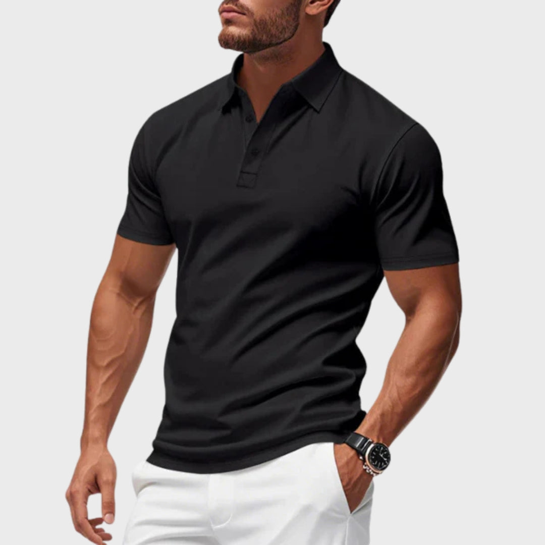 Cian - Timeless Elegant Polo - Charlotte & Willow, back
