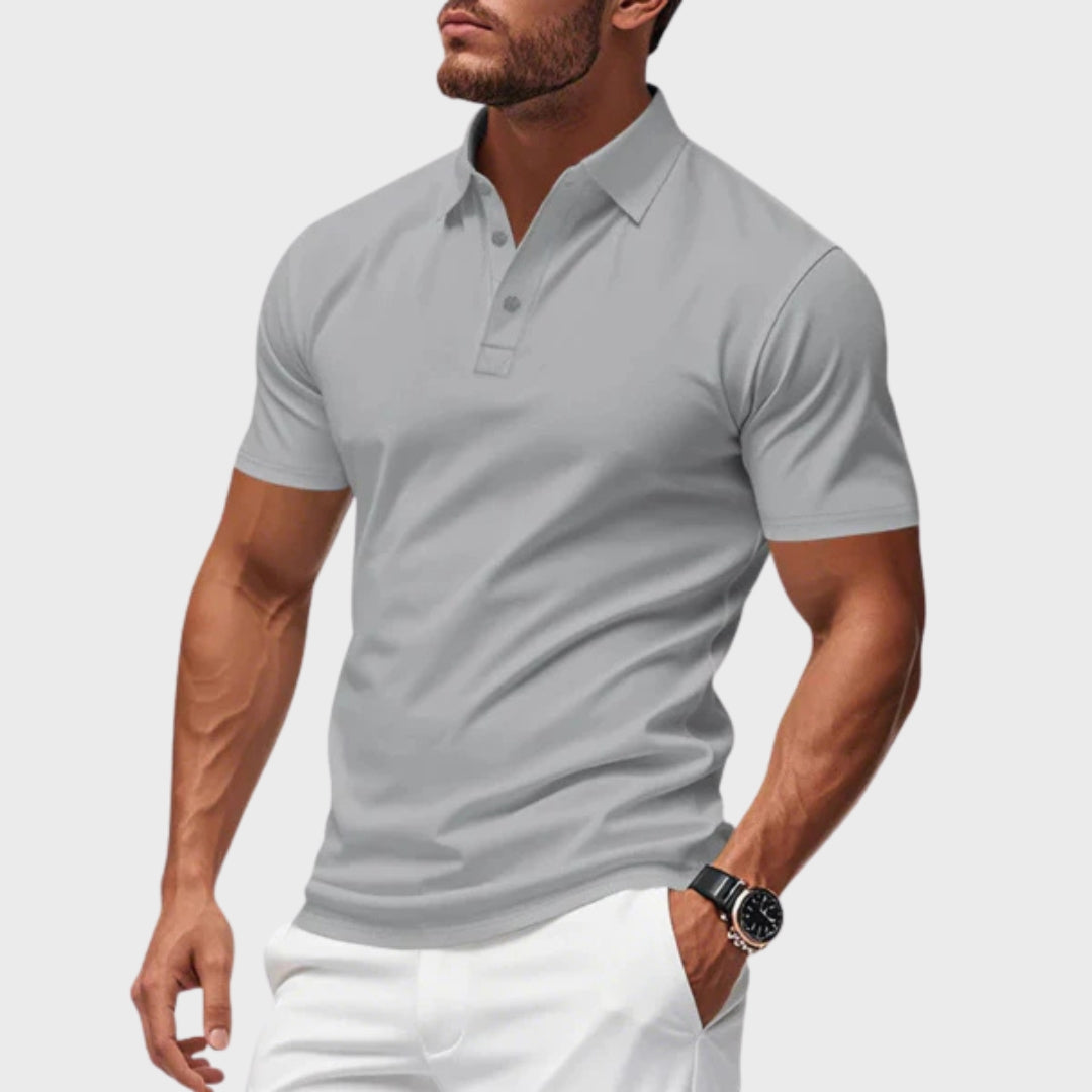 Cian - Timeless Elegant Polo - Charlotte & Willow, detail