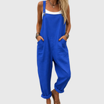 Soft Blue Jumpsuit Casual Style - Charlotte & Willow