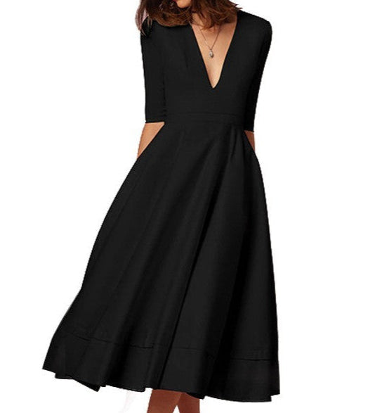 Eileen - Chic Midi Dress - Charlotte & Willow, styled look