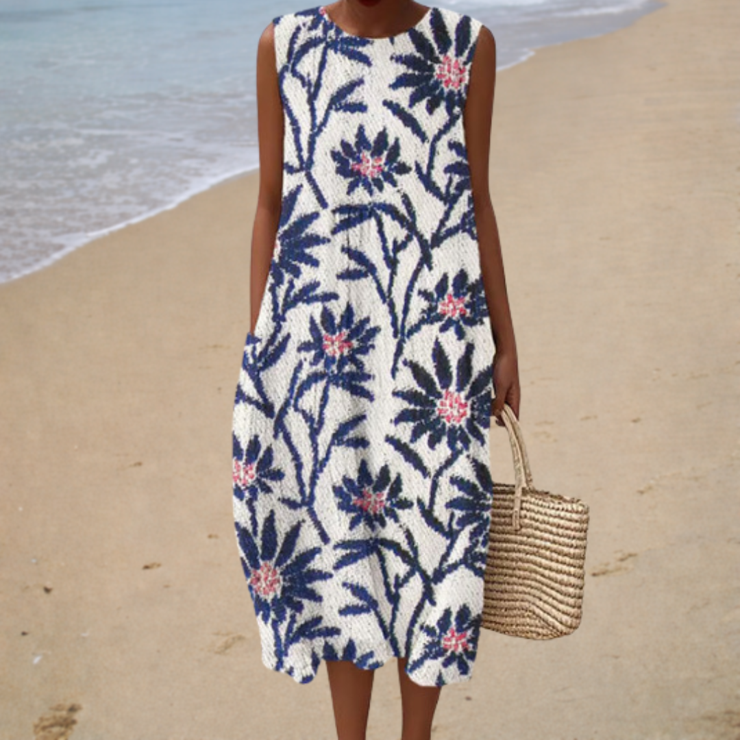 Bernadette Elegant Midi Dress - Charlotte & Willow