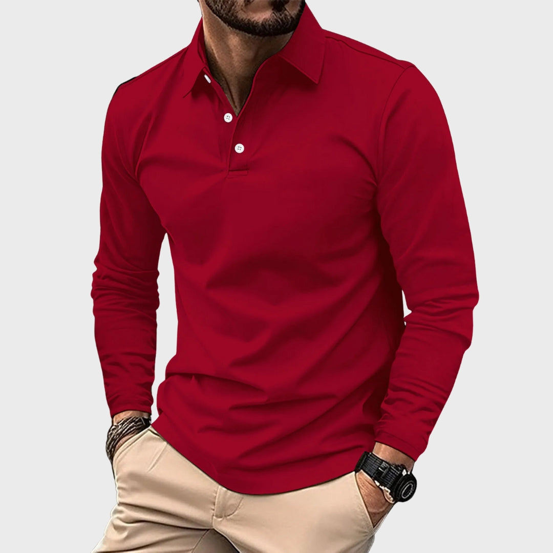 Cian - Chic Polo Shirt - Charlotte & Willow, product photo 6