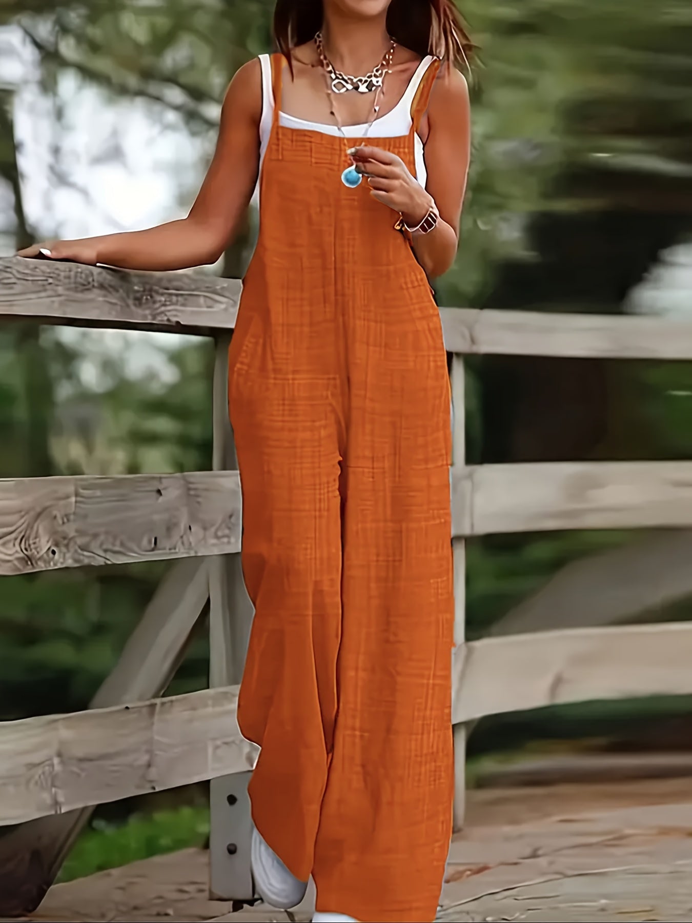 Patricia - Relaxed-Fit Wide-Leg Jumpsuit