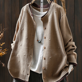 Élodie - Chic Textured Cardigan