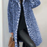 Clara - Chic Leopard Print Coat
