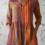 Laoise V Neck Long Blouse - Charlotte & Willow