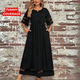 Anaïs - Graceful Draped Dress