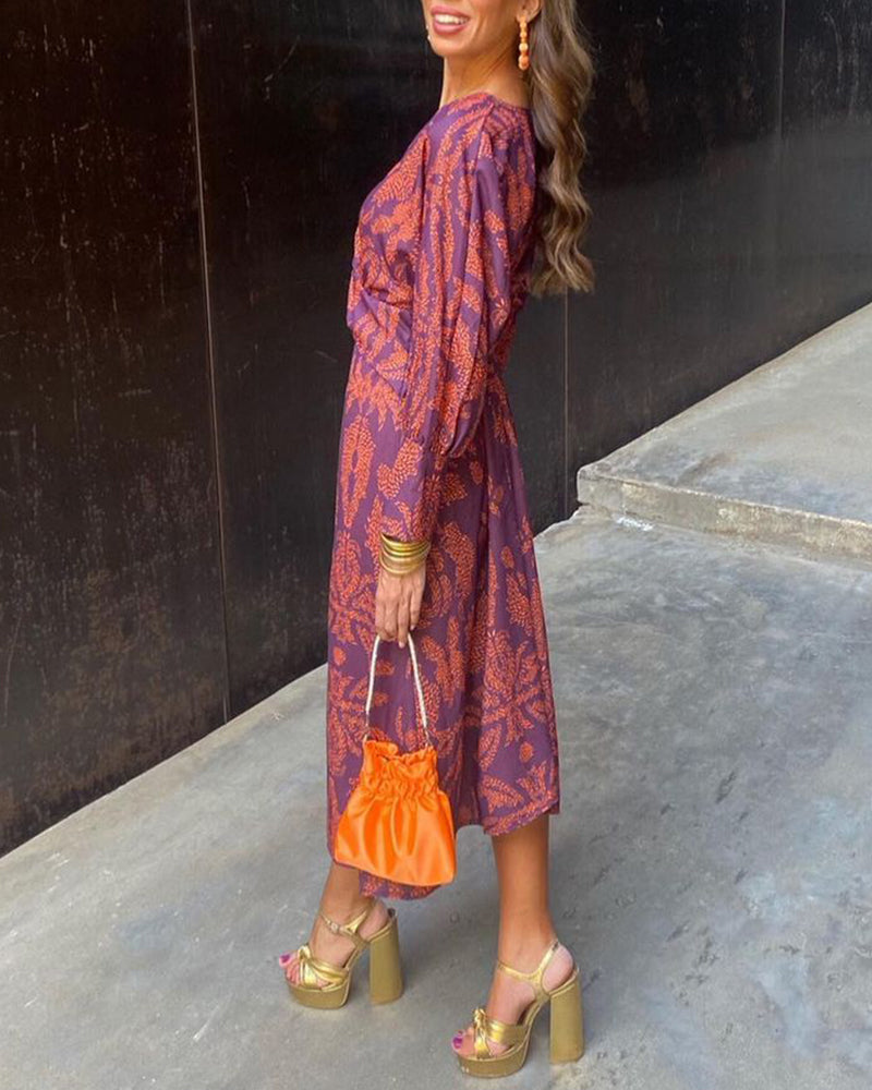 Pauline - Robe Midi Écologique