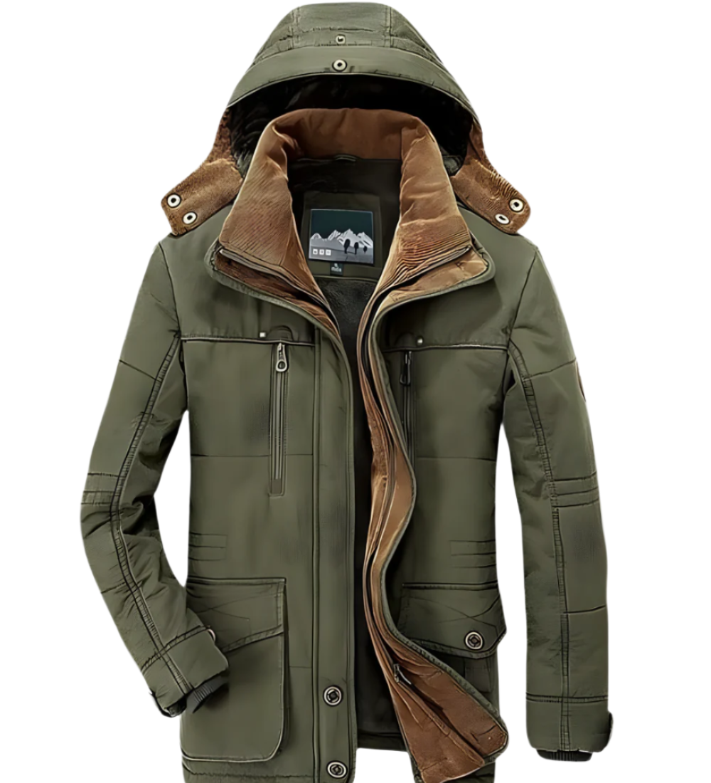Cian Chic Quilted Outerwear - Charlotte & Willow, side view