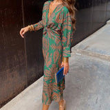 Arielle - Boho Luxe Wrap Dress