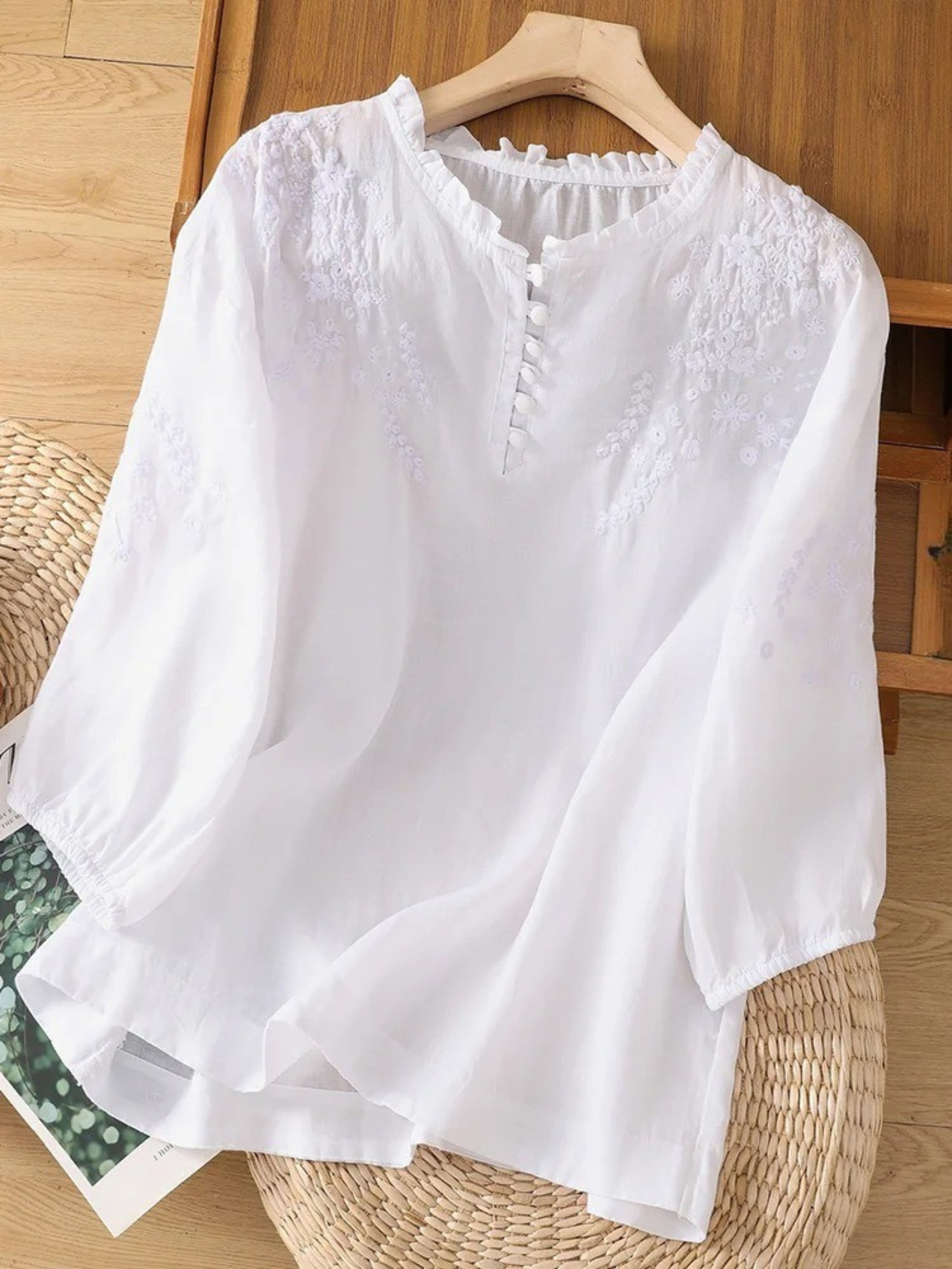 Clara - Blouse Chic Coton