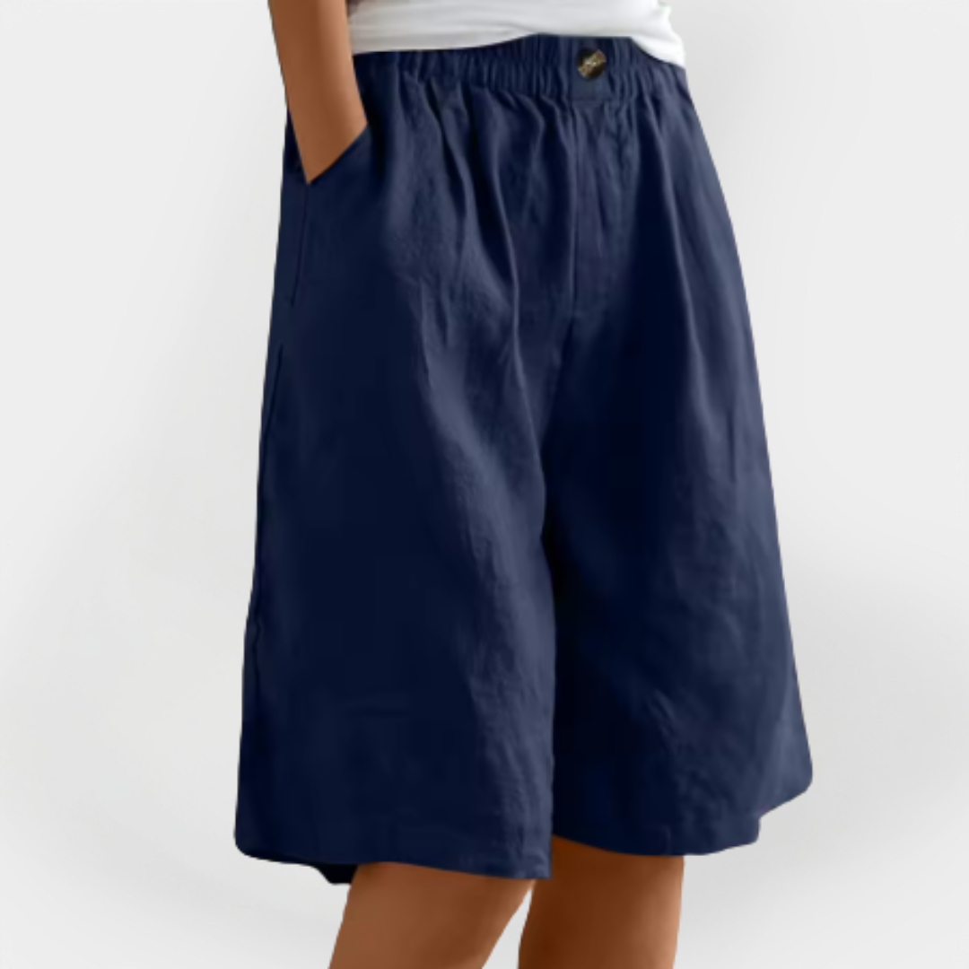 Deirbhile - Lightweight Shorts - Charlotte & Willow, front