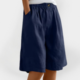 Céline - Lightweight Linen Shorts