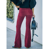 Isolde | Corduroy Flare Pants