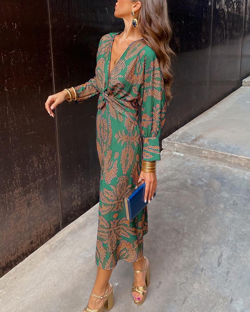 Justine - Robe Midi Écologique