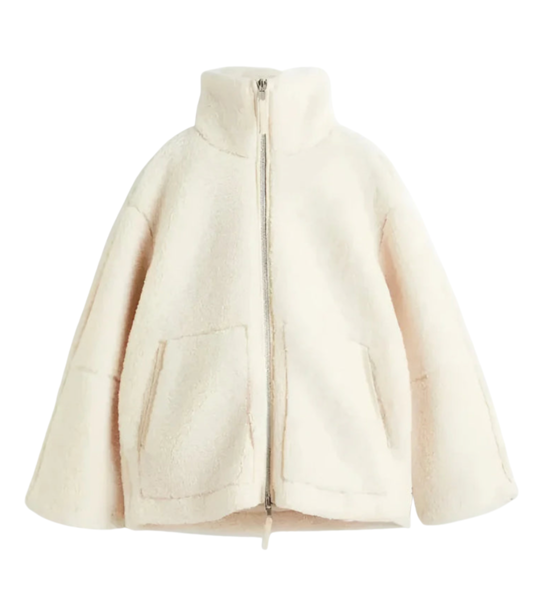 Aoife - Sophisticated Chic Coat - Charlotte & Willow, back