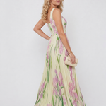 Sinead Pleated Midi Dress - Charlotte & Willow, styled look