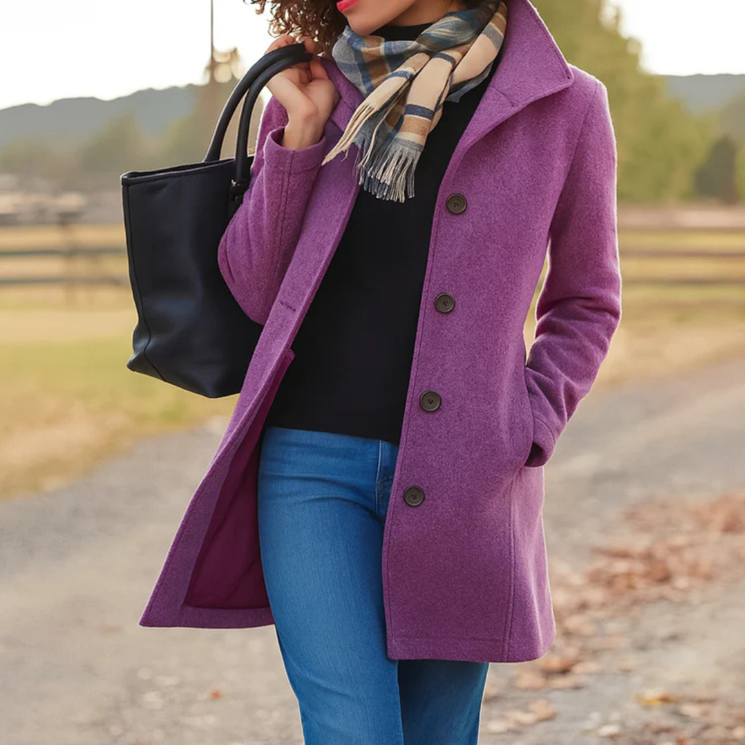 Sarah | Elegant Coat with Embracing Warmth and Timeless Style