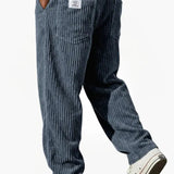 Faren - Textured Drawstring Trousers