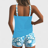 Gaëlle - Vibrant Geometric Print Swimsuit