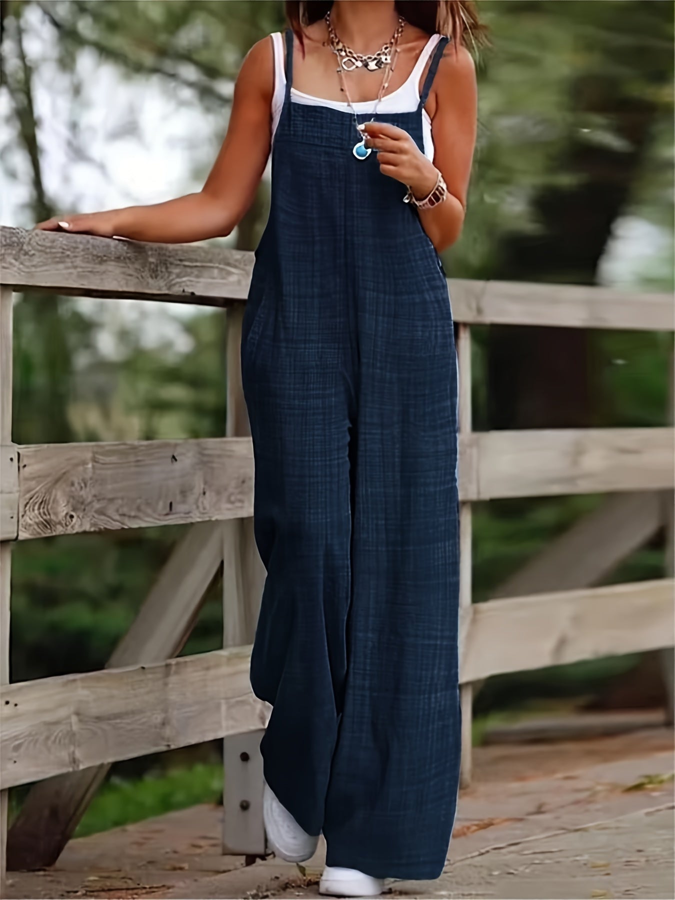 Patricia - Relaxed-Fit Wide-Leg Jumpsuit