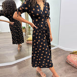 Anaïs - Chic Polka Dot Dress