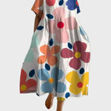 Manon - Elegant Floral Maxi Dress