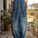 Saylor - Vintage Washed Denim Dungaree