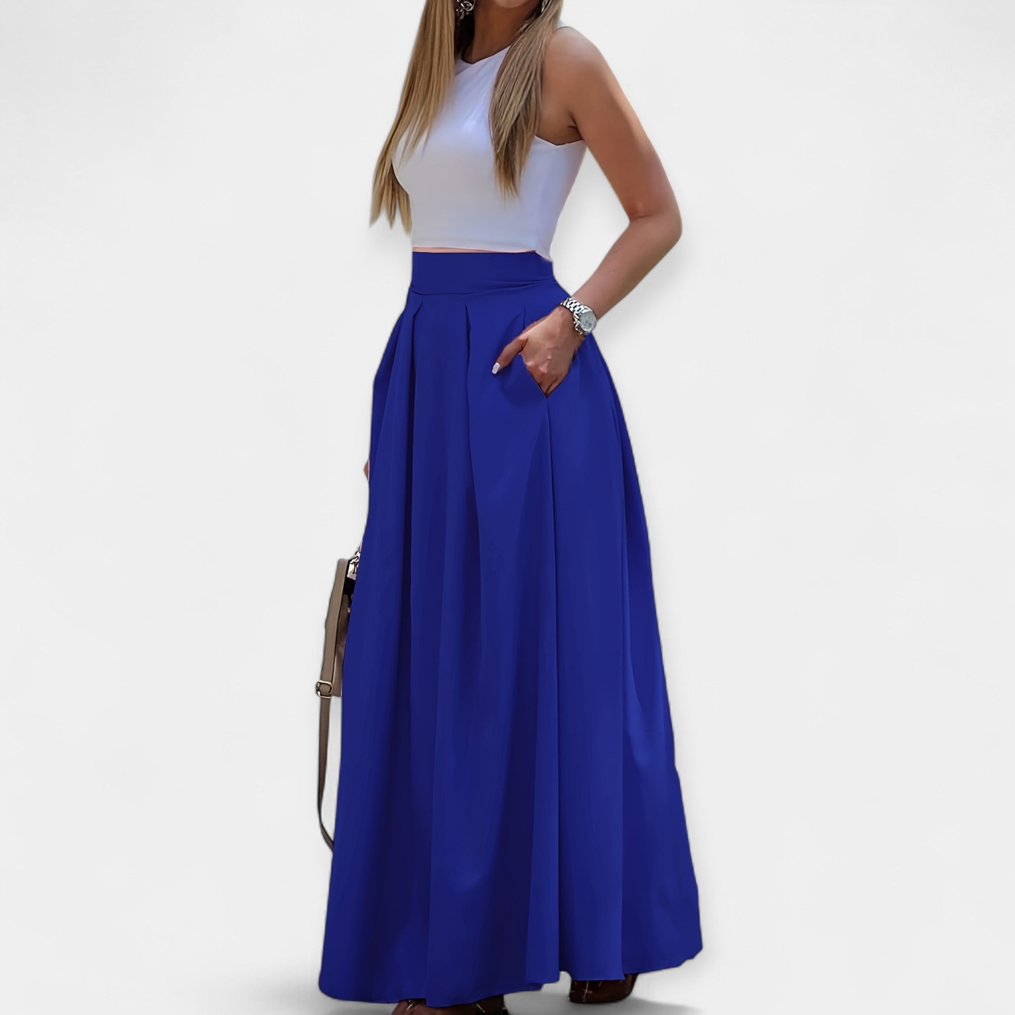 Dearbhla - Chic Midi Skirt - Charlotte & Willow, product photo 8