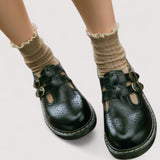 Sarah - Chic Vintage-Inspired Footwear