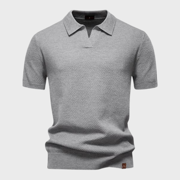 Tadhg - Luxe Tailored Polo - Charlotte & Willow, styled look