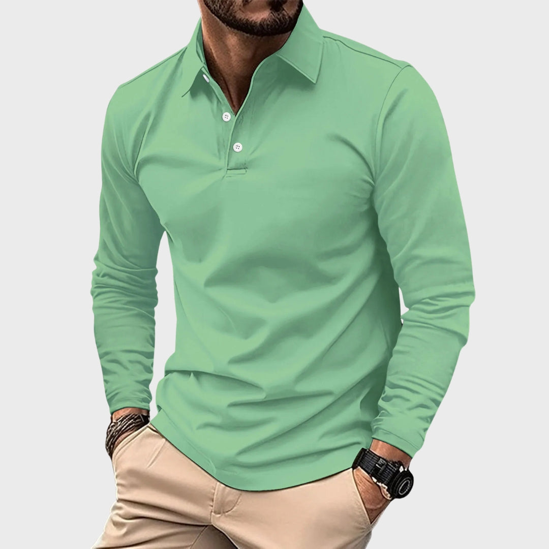 Cian - Chic Polo Shirt - Charlotte & Willow, product photo 8