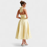 Sarah - Midi Length Corset Dress