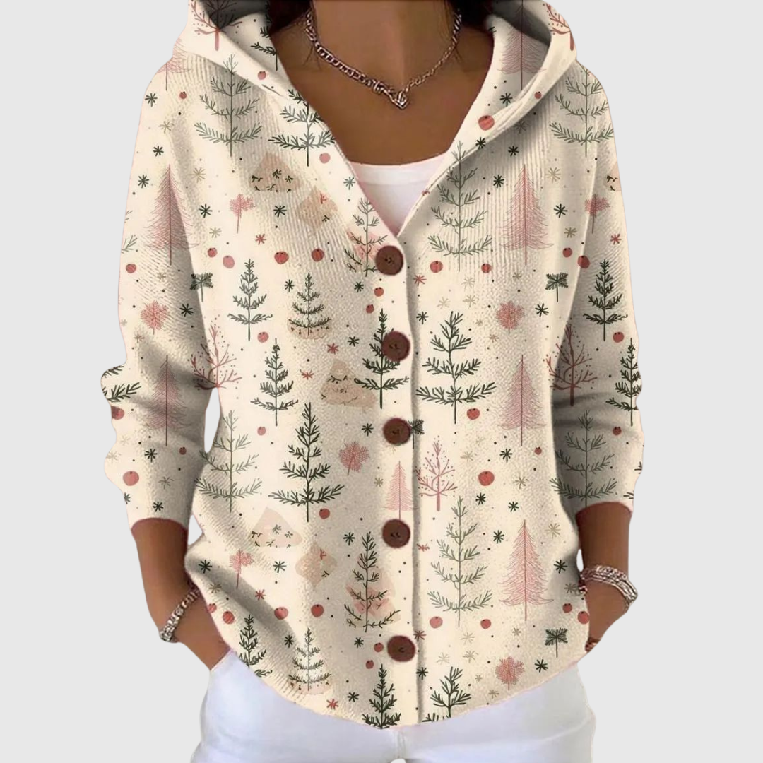 Nora Cosy Hooded Cardigan - Charlotte & Willow