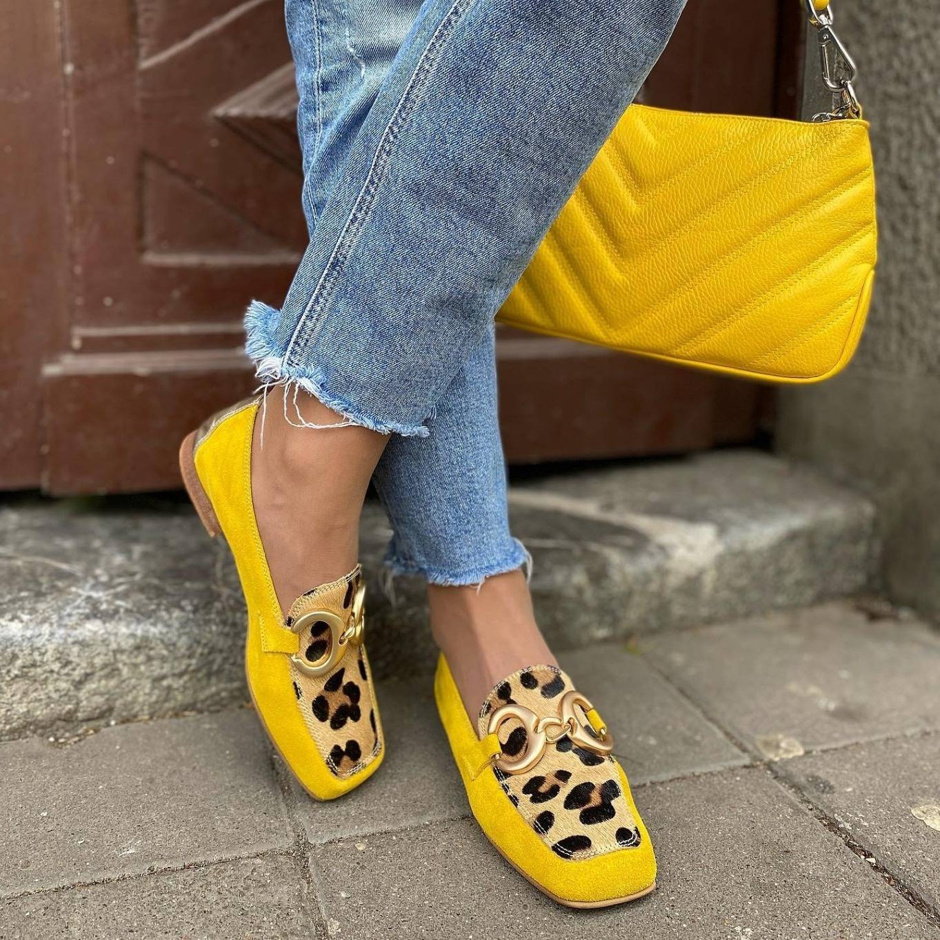 Aobhnait - Chic Accent Footwear - Charlotte & Willow, front