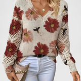 Madis | Elegant Floral Sweater