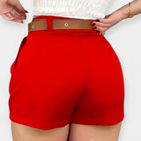 Anaïs - Chic Pleated Shorts