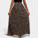 Anaïs - Leopard Print Midi Skirt