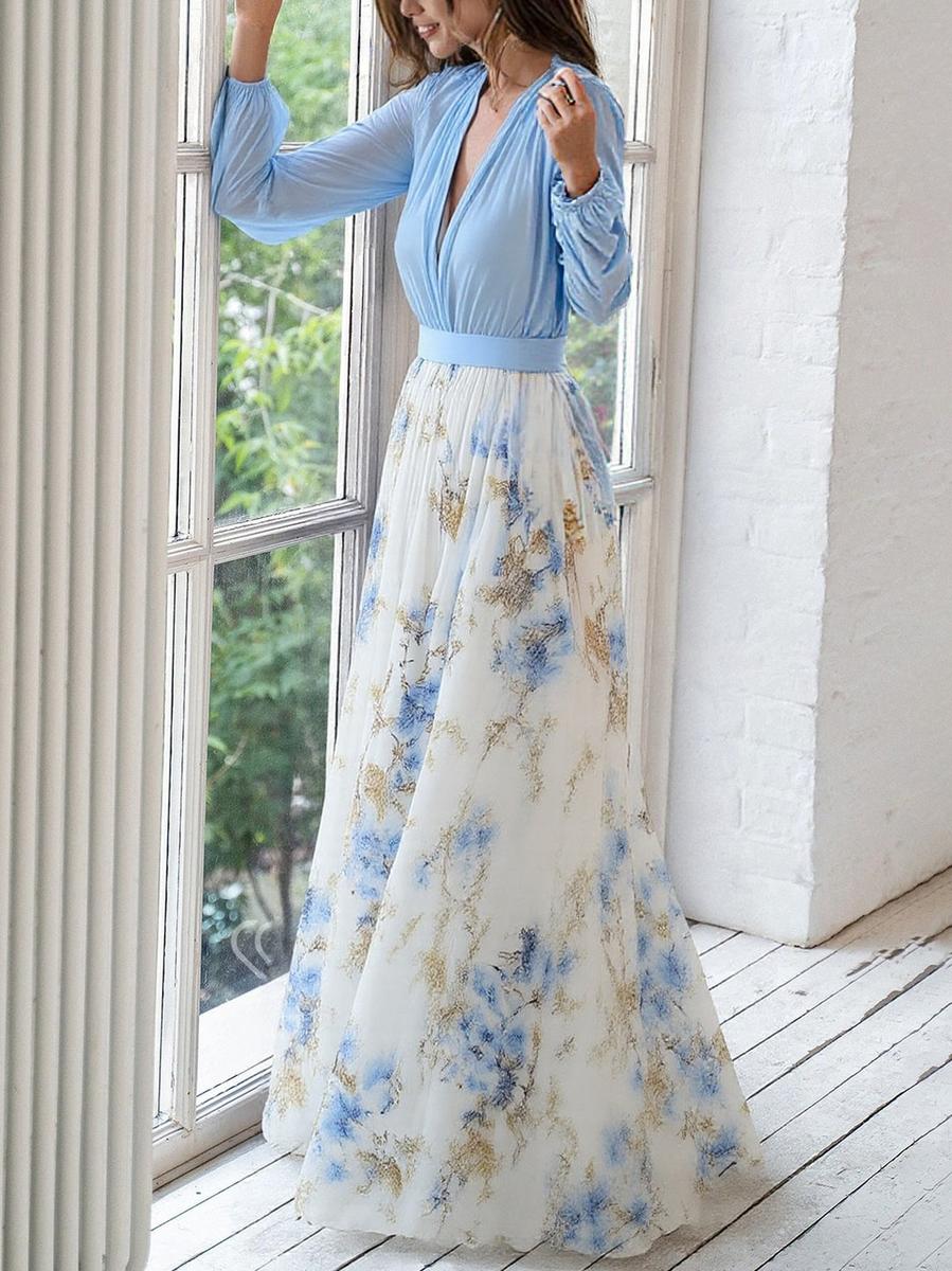 Sorcha Floral Maxi Dress - Charlotte & Willow, detail