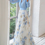 Sorcha Floral Maxi Dress - Charlotte & Willow, detail