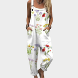 Clara - Chic Printed Jumpsuit