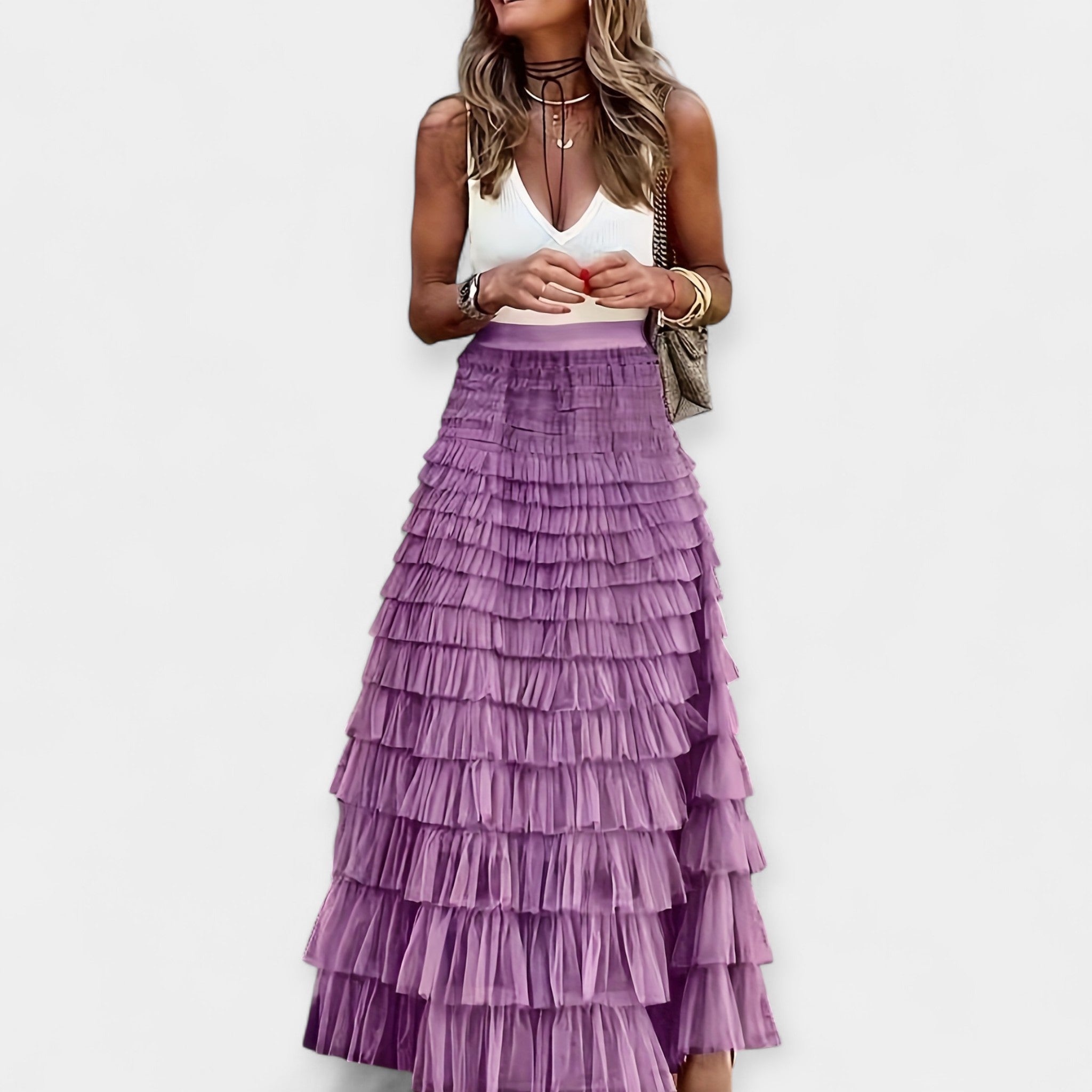 Aoibhinn - Bohemian Skirt - Charlotte & Willow, product photo 6