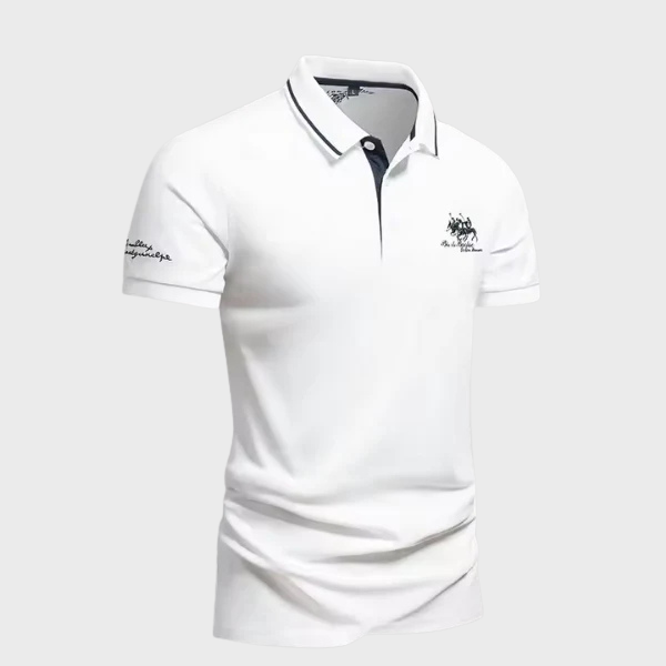 Ultan - Stylish Chic Polo - Charlotte & Willow, back