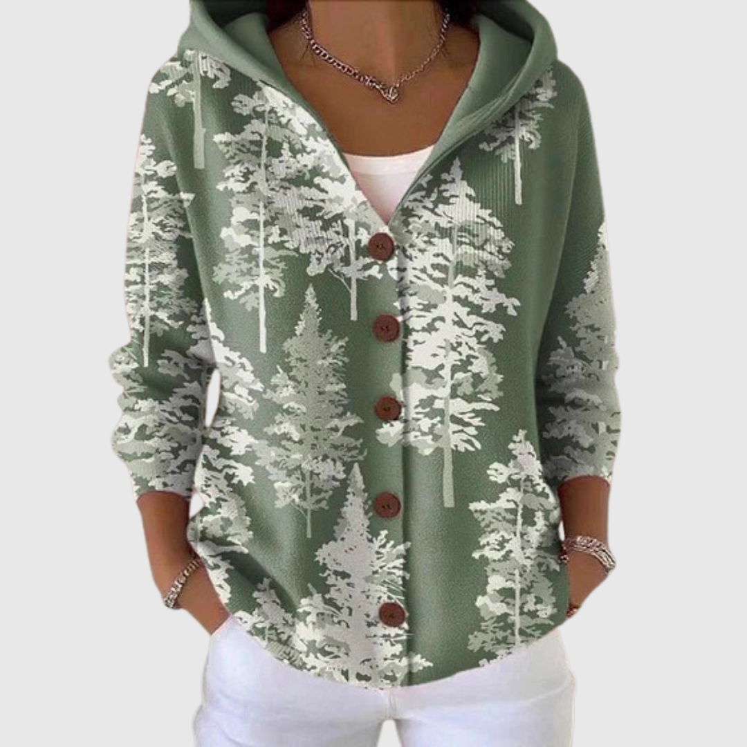 Aileen Cosy Hooded Cardigan - Charlotte & Willow