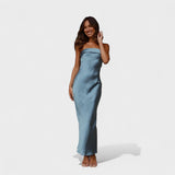 Céline - Sophisticated Satin Gown