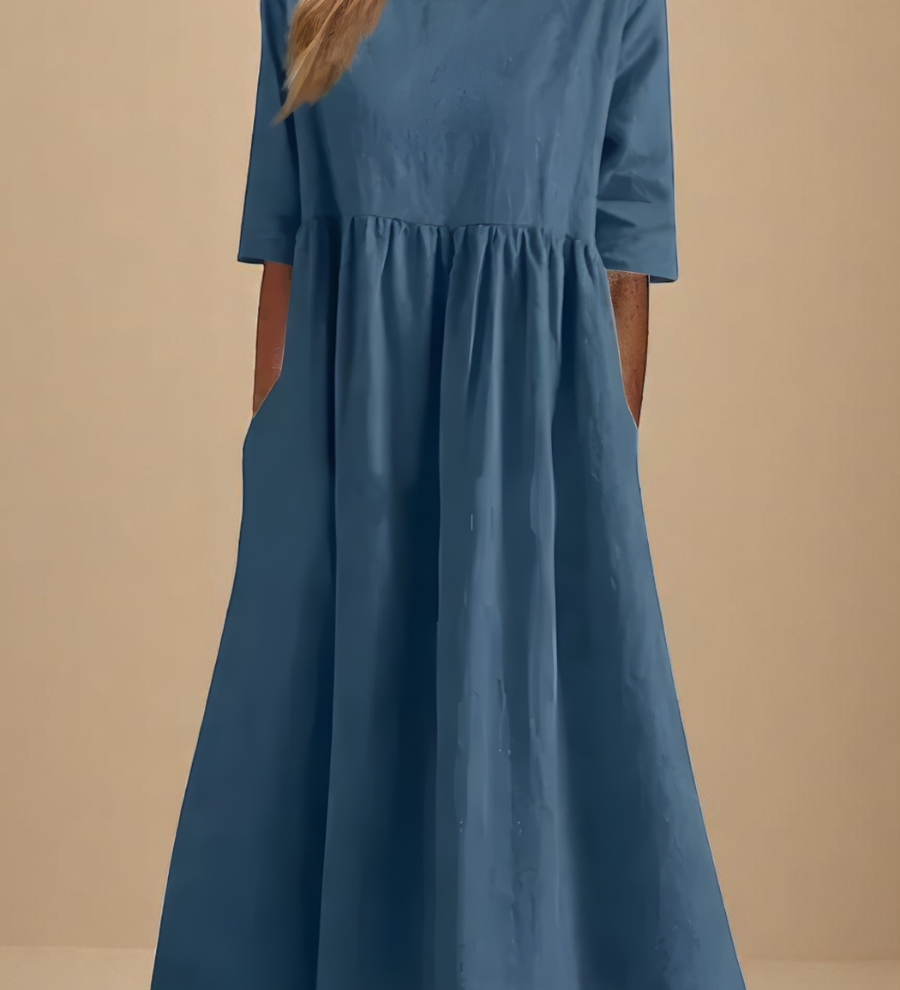 Aveen - Relaxed Dress - Charlotte & Willow, front