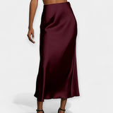 Clara - Luxe Satin Mini Skirt